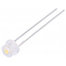 LL-484WC1C-W5-3P; LED; 4.8mm; white neutral; 1300÷2200mcd; 100°; Front: convex; 5500K; LUCKY LIGHT