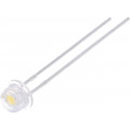 LL-484WC1F-W5-3P; LED; 4.8mm; white neutral; 1300÷2200mcd; 90°; Front: convex; 5500K; LUCKY LIGHT