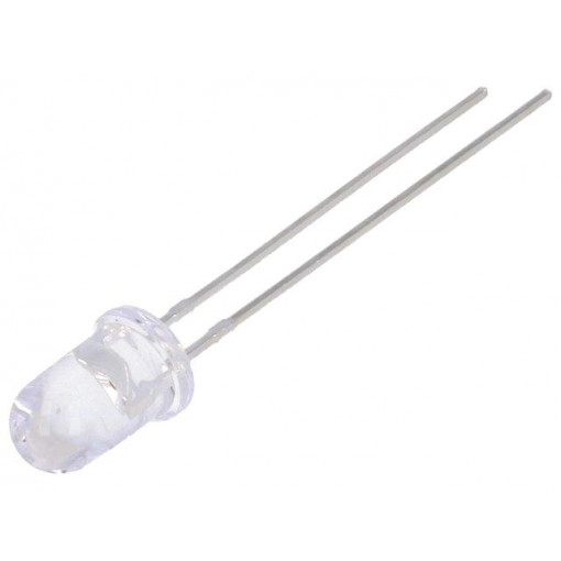 LL-503UGC2E-2BC; LED; 5mm; green; 1000÷1500mcd; 20°; 20mA; 2.1÷2.6V; Front: convex; LUCKY LIGHT