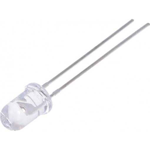 LL-503VC2E-4CE; LED; 5mm; red; 2900÷5000mcd; 45°; 20mA; 1.6÷2.4V; Front: convex; LUCKY LIGHT