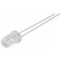 LL-503VC2Z-V1-4IF; LED; 5mm; red; 1000÷1600mcd; 60°; 20mA; 1.6÷2.5V; Front: convex; LUCKY LIGHT