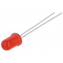LL-503VD2E-V1-4D; LED; 5mm; red; 460÷750mcd; 60°; 20mA; 1.6÷2.5V; Front: convex; LUCKY LIGHT