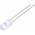 LL-503YC2E-2BE; LED; 5mm; yellow; 600÷1000mcd; 45°; 20mA; 1.6÷2.4V; Front: convex; LUCKY LIGHT