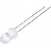 LL-503YC2E-2BE; LED; 5mm; yellow; 600÷1000mcd; 45°; 20mA; 1.6÷2.4V; Front: convex; LUCKY LIGHT
