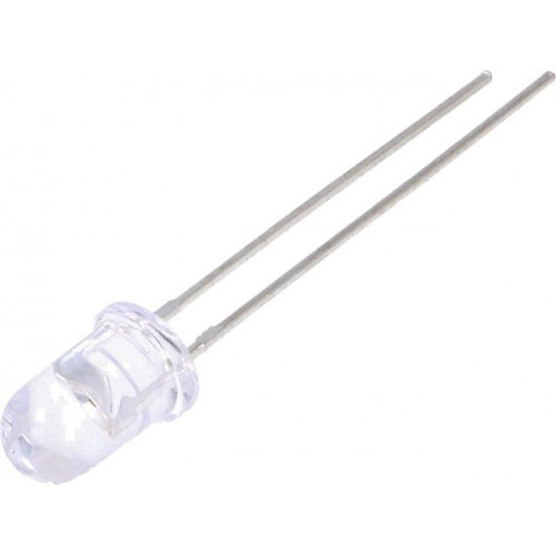 LL-503YC2E-2BE; LED; 5mm; yellow; 600÷1000mcd; 45°; 20mA; 1.6÷2.4V; Front: convex; LUCKY LIGHT