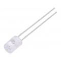 LL-503YC2Q-4C; LED; 5mm; yellow; 460mcd; 110°; 20mA; 1.6÷2.4V; Front: flat; LUCKY LIGHT