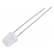LL-504BC1E-B4-2B; LED; 5mm; blue; 460÷780mcd; 100°; 20mA; 2.6÷3.6V; Front: flat; LUCKY LIGHT