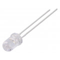 LL-504BC2E-B4-1GC; LED; 5mm; blue; 3800÷5500mcd; 15°; 20mA; 2.8÷4V; Front: convex; LUCKY LIGHT