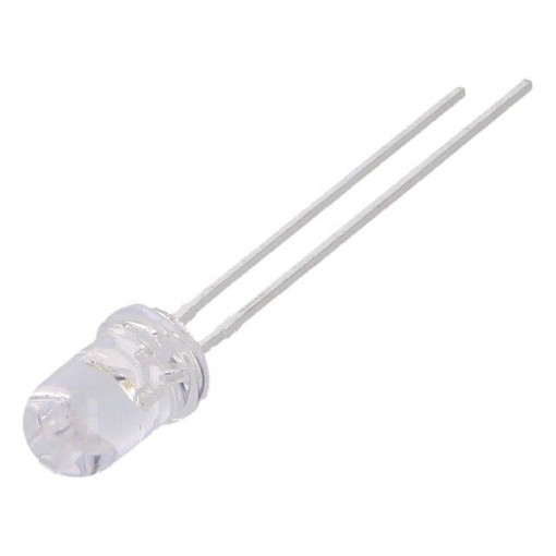 LL-504BC2E-B4-1GC; LED; 5mm; blue; 3800÷5500mcd; 15°; 20mA; 2.8÷4V; Front: convex; LUCKY LIGHT