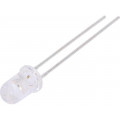 LL-504BC2E-B4-2BE; LED; 5mm; blue; 2900÷5000mcd; 45°; 20mA; 2.6÷3.6V; Front: convex; LUCKY LIGHT