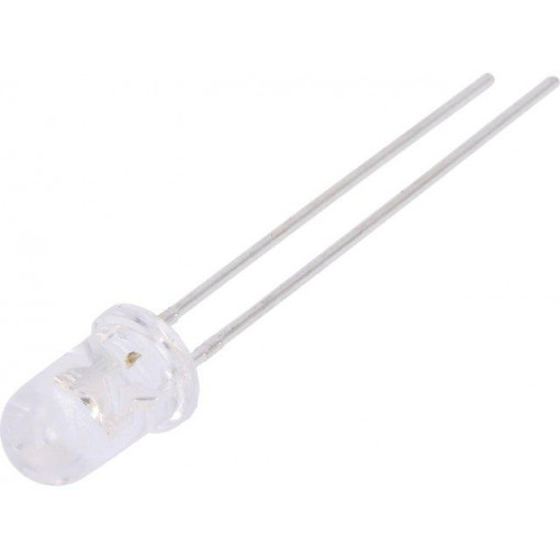 LL-504BC2E-B4-2BE; LED; 5mm; blue; 2900÷5000mcd; 45°; 20mA; 2.6÷3.6V; Front: convex; LUCKY LIGHT
