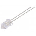 LL-504BC2E-B4-2GD; LED; 5mm; blue; 3800÷5500mcd; 15°; 20mA; 2.8÷4V; Front: convex; LUCKY LIGHT