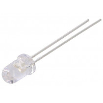 LL-504BC2E-B4-2GD; LED; 5mm; blue; 3800÷5500mcd; 15°; 20mA; 2.8÷4V; Front: convex; LUCKY LIGHT