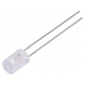 LL-504BC2Q-B4-2B; LED; 5mm; blue; 460÷780mcd; 100°; 20mA; 2.6÷3.6V; Front: flat; LUCKY LIGHT