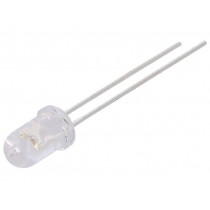 LL-504BC2Z-B4-2GF; LED; 5mm; blue; 1700÷2600mcd; 60°; 20mA; 2.8÷3.6V; Front: convex; LUCKY LIGHT