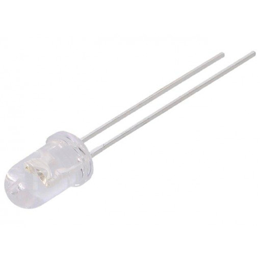 LL-504BC2Z-B4-2GF; LED; 5mm; blue; 1700÷2600mcd; 60°; 20mA; 2.8÷3.6V; Front: convex; LUCKY LIGHT