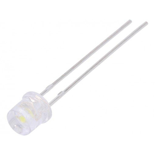 LL-504WC1E-W2-3P; LED; 5mm; white cold; 1000÷1700mcd; 100°; 20mA; 2.6÷3.6V; 11000K; LUCKY LIGHT