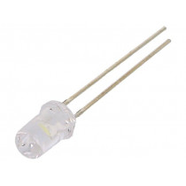 LL-504WC2V-W2-3QD-T; LED; 5mm; white cold; 6500÷10000mcd; 30°; 20mA; 2.8÷3.8V; LUCKY LIGHT