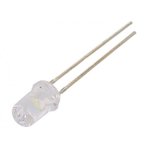 LL-504WC2V-W2-3QD-T; LED; 5mm; white cold; 6500÷10000mcd; 30°; 20mA; 2.8÷3.8V; LUCKY LIGHT