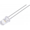 LL-504WC2V-W6-3PD; LED; 5mm; white warm; 5000÷8500mcd; 30°; 20mA; 2.6÷3.6V; 3000K; LUCKY LIGHT