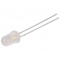LL-504WM2E-W2-1N; LED; 5mm; white cold; 2000÷4000mcd; 50°; 20mA; 2.8÷4V; Front: convex; LUCKY LIGHT