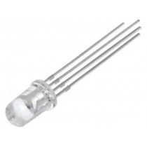 LL-509RGBC2E-004; LED; 5mm; tricolour; RGB; 600÷1000mcd; 2000÷4000mcd; 400÷700mcd; LUCKY LIGHT