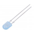 LL-544BD2I-B4-2B-T; LED; oval; 5.2x3.8mm; blue; 460÷780mcd; 110/40°; Front: convex; 20mA; LUCKY LIGHT