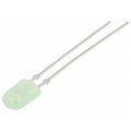LL-544PGD2I-G5-2C-T; LED; oval; 5.2x3.8mm; green; 1560÷2660mcd; 110/40°; Front: convex; LUCKY LIGHT