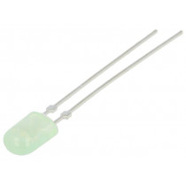 LL-544PGD2I-G5-2C-T; LED; oval; 5.2x3.8mm; green; 1560÷2660mcd; 110/40°; Front: convex; LUCKY LIGHT LL-544PGD2I-G5-2C-T; LED; oval; 5.2x3.8mm; green; 1560÷2660mcd; 110/40°; Front: convex; LUCKY LIGHT