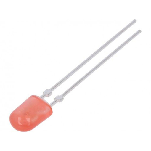 LL-544VD2I-4C-T; LED; oval; 5.2x3.8mm; red; 780÷1300mcd; 110/40°; Front: convex; 20mA; LUCKY LIGHT