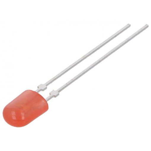 LL-544VD2I-V1-4D-T; LED; oval; 5.2x3.8mm; red; 1000÷1600mcd; 110/40°; Front: convex; LUCKY LIGHT LL-544VD2I-V1-4D-T; LED; oval; 5.2x3.8mm; red; 1000÷1600mcd; 110/40°; Front: convex; LUCKY LIGHT