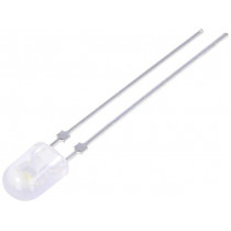 LL-544WM2I-W2-3P-T; LED; oval; 5.2x3.8mm; white cold; 2200÷3800mcd; 110/40°; 20mA; LUCKY LIGHT LL-544WM2I-W2-3P-T; LED; oval; 5.2x3.8mm; white cold; 2200÷3800mcd; 110/40°; 20mA; LUCKY LIGHT