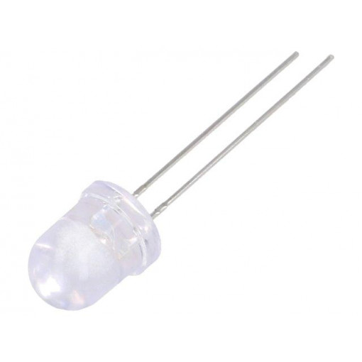 LL-803BC2C-B4-1B; LED; 8mm; blue; 2900÷5000mcd; 25°; Front: convex; LUCKY LIGHT