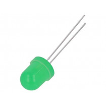 LL-803GD2C-1A; LED; 8mm; yellow green; 5÷10mcd; 120°; Front: convex; LUCKY LIGHT LL-803GD2C-1A; LED; 8mm; yellow green; 5÷10mcd; 120°; Front: convex; LUCKY LIGHT