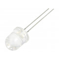 LL-803WC2C-W2-2B; LED; 8mm; white cold; 4000÷5000mcd; 15°; Front: convex; LUCKY LIGHT LL-803WC2C-W2-2B; LED; 8mm; white cold; 4000÷5000mcd; 15°; Front: convex; LUCKY LIGHT