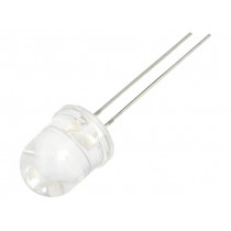 LL-803WC2C-W2-2B; LED; 8mm; white cold; 4000÷5000mcd; 15°; Front: convex; LUCKY LIGHT LL-803WC2C-W2-2B; LED; 8mm; white cold; 4000÷5000mcd; 15°; Front: convex; LUCKY LIGHT