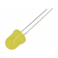 LL-803YD2C-2Y; LED; 8mm; yellow; 40÷45mcd; 40°; Front: convex; LUCKY LIGHT LL-803YD2C-2Y; LED; 8mm; yellow; 40÷45mcd; 40°; Front: convex; LUCKY LIGHT