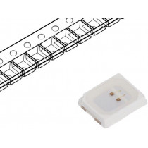 LL-R2835VC-V1M-M12; LED; SMD; 2835,PLCC2; red; 1200÷2000mcd; 2.8x3.5x0.8mm; 120°; 60mA; LUCKY LIGHT
