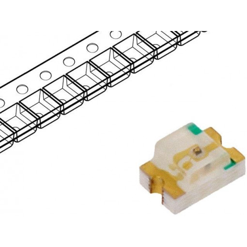 LL-S170UGC-1B; LED; SMD; 0805; yellow green; 20÷40mcd; 2x1.25x1.1mm; 120°; 20mA; LUCKY LIGHT