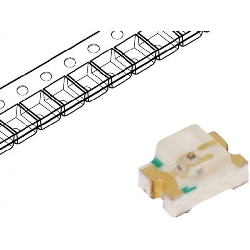 LL-S170UYC-Y2-1B; LED; SMD; 0805; yellow; 85÷120mcd; 2x1.25x1.1mm; 120°; 1.6÷2.4V; LUCKY LIGHT