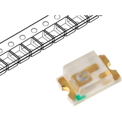 LL-S172BC-B4-1B; LED; SMD; 0805; blue; 12÷20mcd; 2x1.25x0.8mm; 140°; 2.8÷4V; 20mA; LUCKY LIGHT LL-S172BC-B4-1B; LED; SMD; 0805; blue; 12÷20mcd; 2x1.25x0.8mm; 140°; 2.8÷4V; 20mA; LUCKY LIGHT