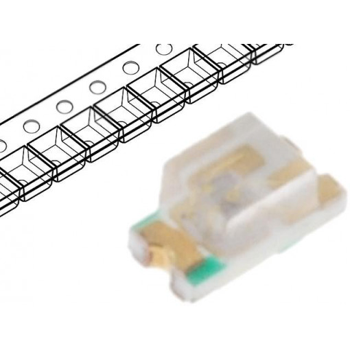 LL-S190BC-B4-1B; LED; SMD; 0603; blue; 11÷18mcd; 1.6x0.8x0.8mm; 140°; 3.5÷4V; 20mA; LUCKY LIGHT