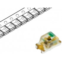 LL-S190UYC-Y2-2B; LED; SMD; 0603; yellow; 25÷45mcd; 1.6x0.8x0.8mm; 130°; 1.6÷2.4V; LUCKY LIGHT