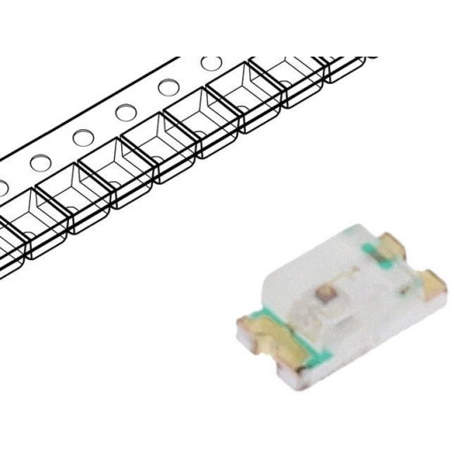LL-S192UYC-Y2-1B; LED; SMD; 0603; yellow; 80÷120mcd; 1.6x0.8x0.6mm; 130°; 1.6÷2.4V; LUCKY LIGHT