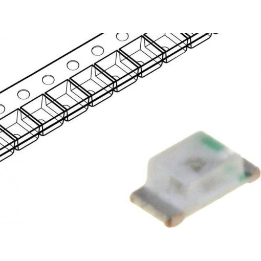 LL-S194PUGC-2B; LED; SMD; 0603; yellow green; 20÷50mcd; 1.6x0.8x0.4mm; 120°; 20mA; LUCKY LIGHT