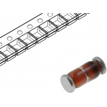 LL103B-GS08; Diode: Schottky rectifying; SMD; 30V; 200mA; 10ns; SOD80; 400mW; VISHAY