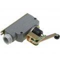LM-10DR; Limit switch; angled lever with roller; SPDT; 6A; max.400VAC; PROMET