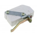 LM-1D; Limit switch; flat lever; SPDT; 16A; max.400VAC; max.220VDC; IP40; PROMET