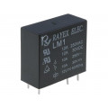 LM1-9D; Relay: electromagnetic; SPDT; Ucoil: 9VDC; 12A/250VAC; 12A/30VDC; Recoy/RAYEX ELECTRONICS