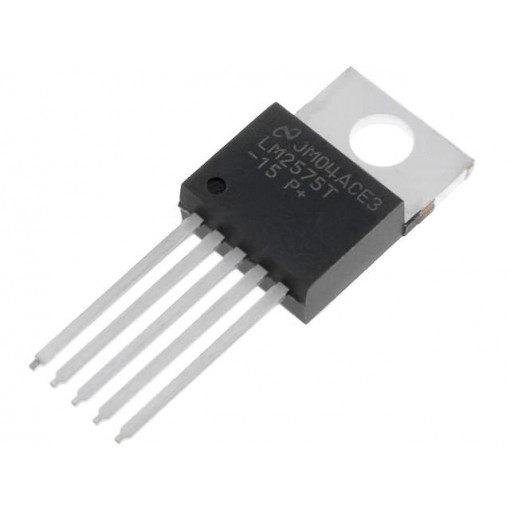 LM2575T-15/NOPB; PMIC; DC/DC converter; Uin: 4÷40V; Uout: 15V; TO220-NDH5D; buck; TEXAS INSTRUMENTS